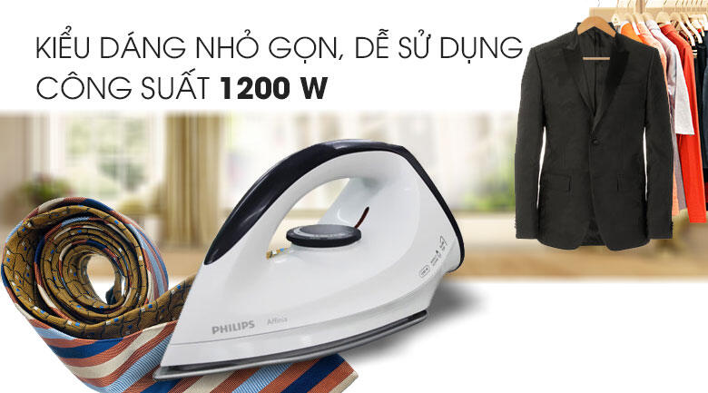 [BÀN ỦI KHÔ] Philips GC160 MỚI 100%