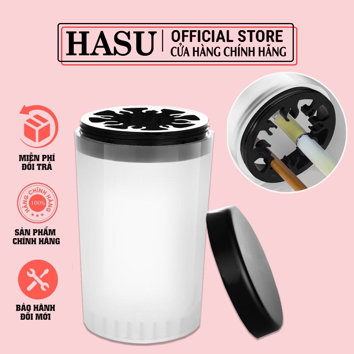 Cốc cắm rửa cọ chuyên dụng - rửa cọ làm nail