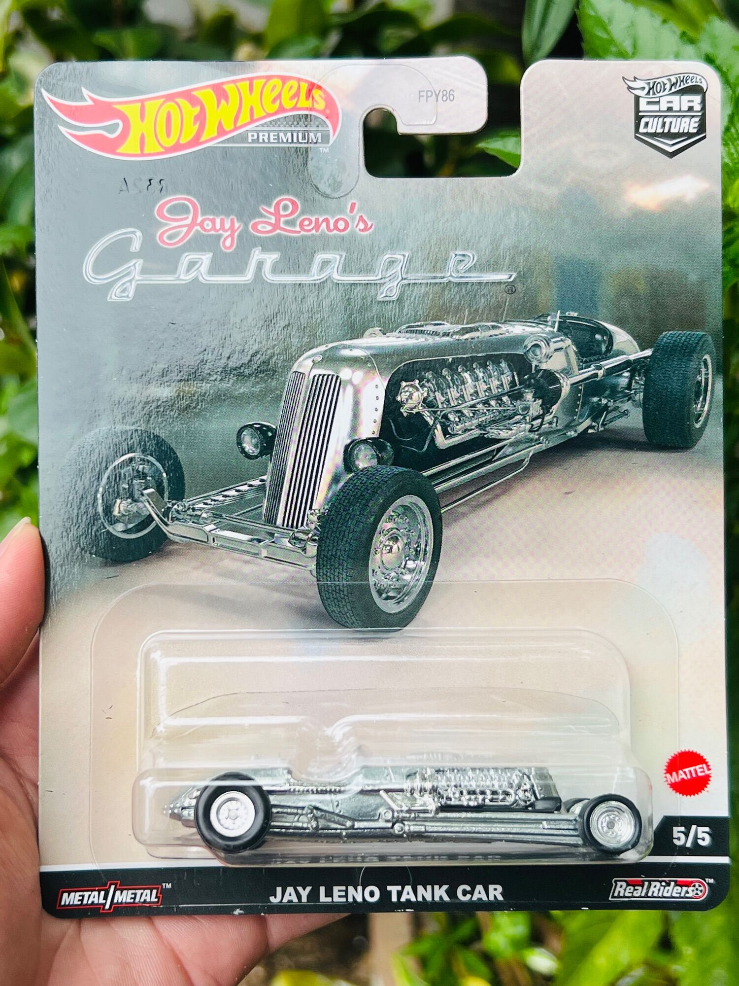 Hobby Store xe mô hình Hot Wheels Premium Jay Leno Tank Car