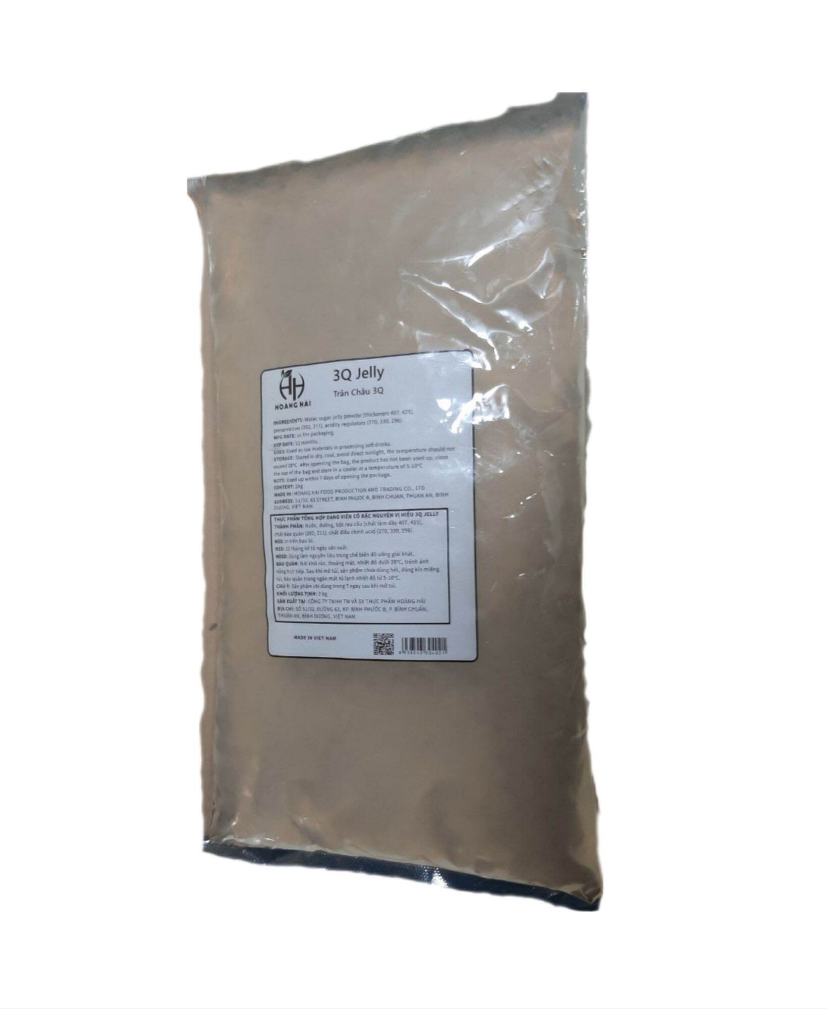 Freesship max - trân châu 3q sea jelly hoàng hải - trân châu giòn - bịch 2kg