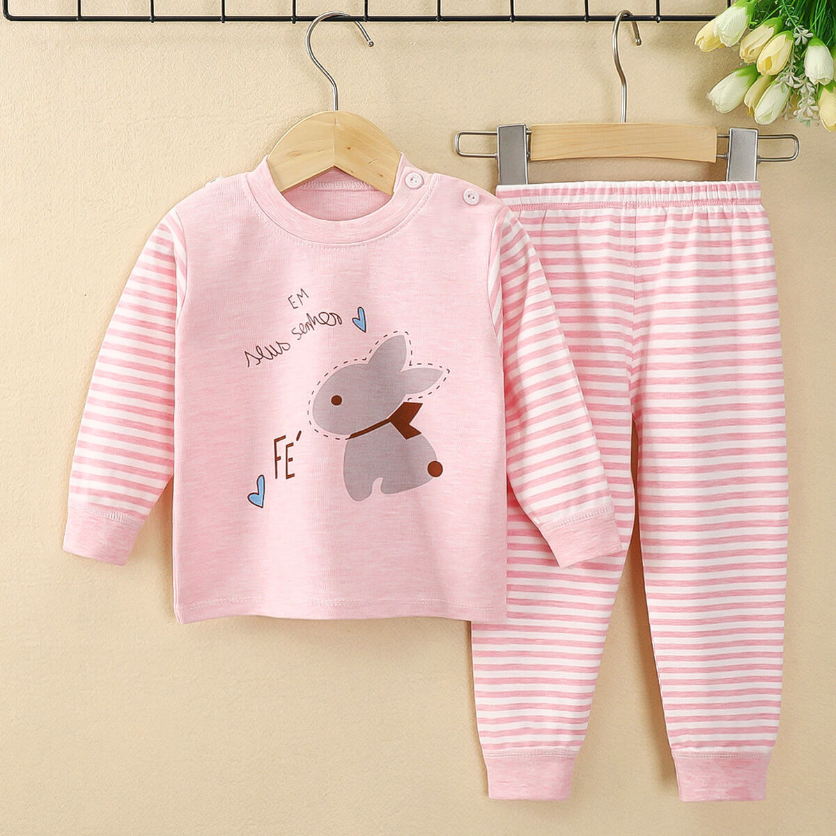 Đồ lót cotton màu mùa thu đông cho trẻ em mẫu mới 2024 áo thu cotton cho bé gái bé trai 0-6 tuổi bộ đồ quần thu