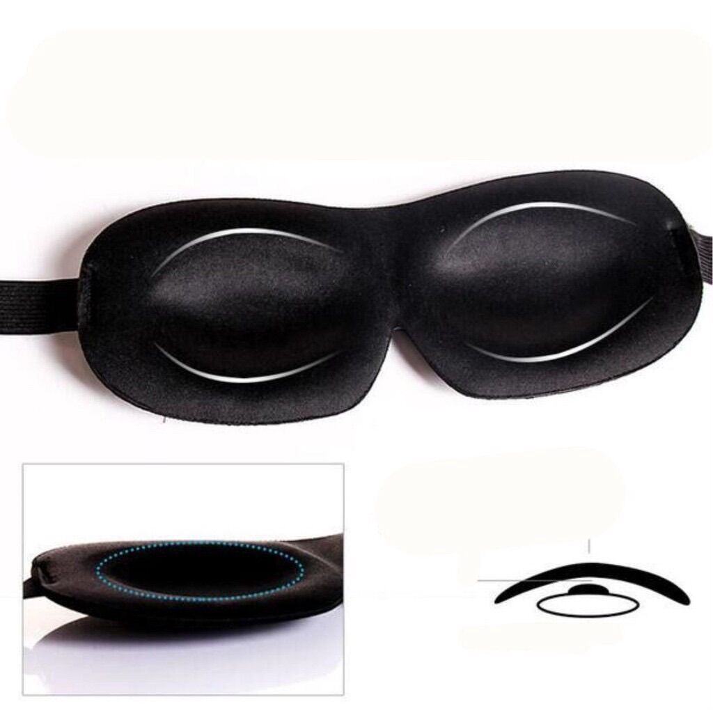Mặt Nạ Mắt,Bịt Mắt Ngủ 3D Cao Cấp