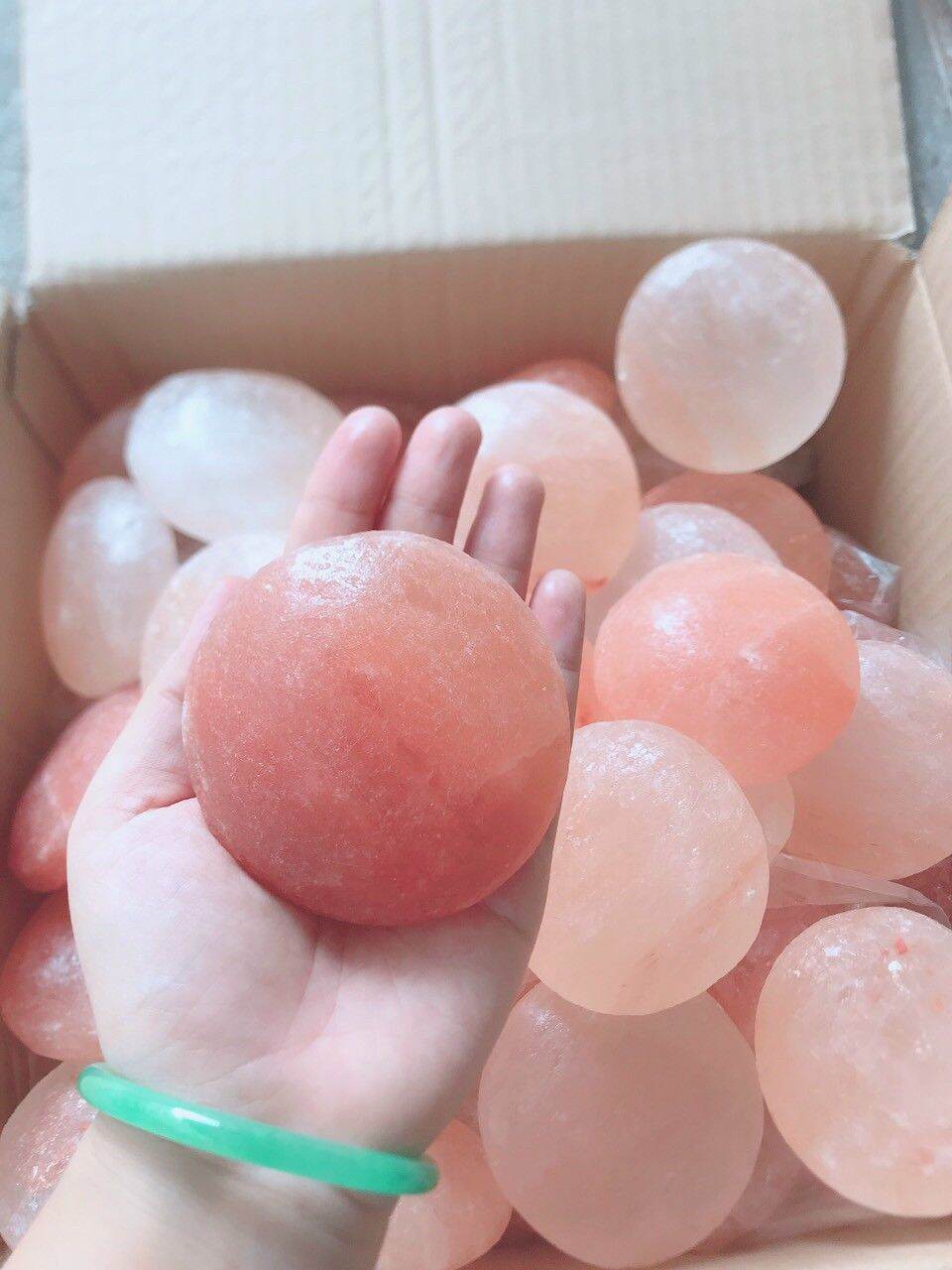 Đá Muối Massage - Đá Muối Hymalaya Tự Nhiên