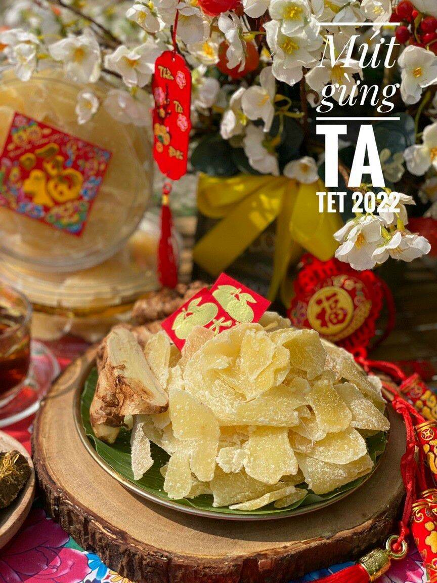 500g mứt gừng