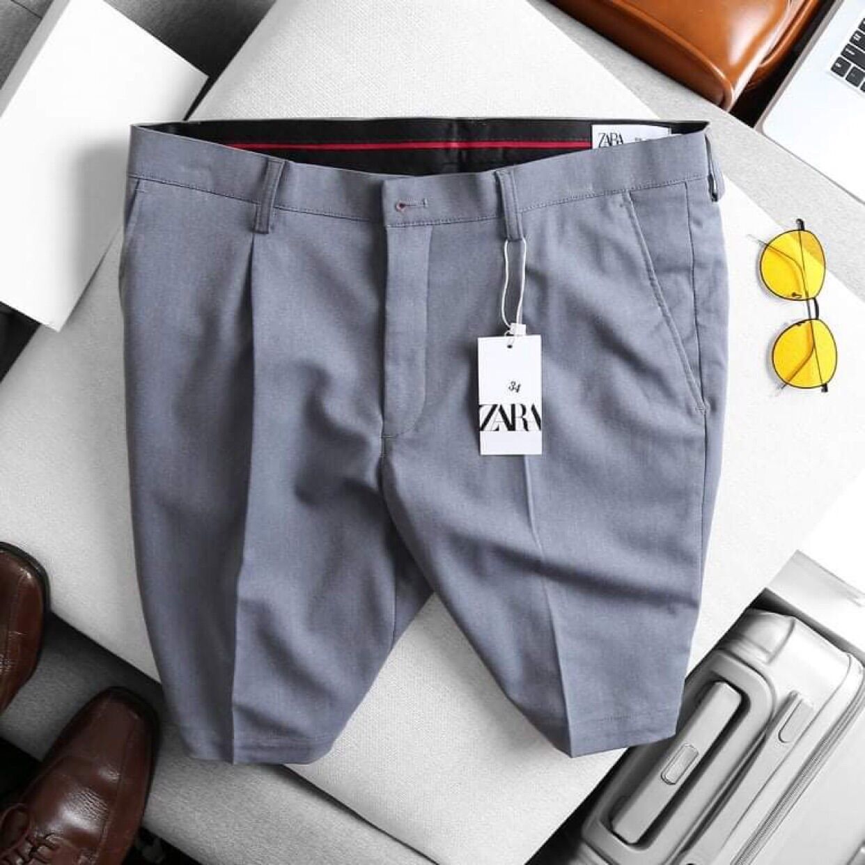(Big size <130kg) Quần short tây nam big size đủ màu