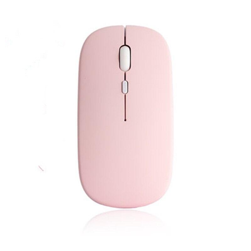 Macaron Sạc Không Dây Bluetooth 2.4G USB Chuột Cho Android Windows Máy Tính Bảng Laptop Notebook PC Cho IPAD Di Động