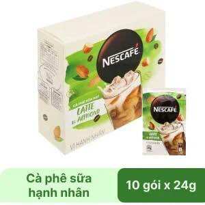 Cà phê sữa hạt latte nescafé vị hạnh nhân 240g - 38186