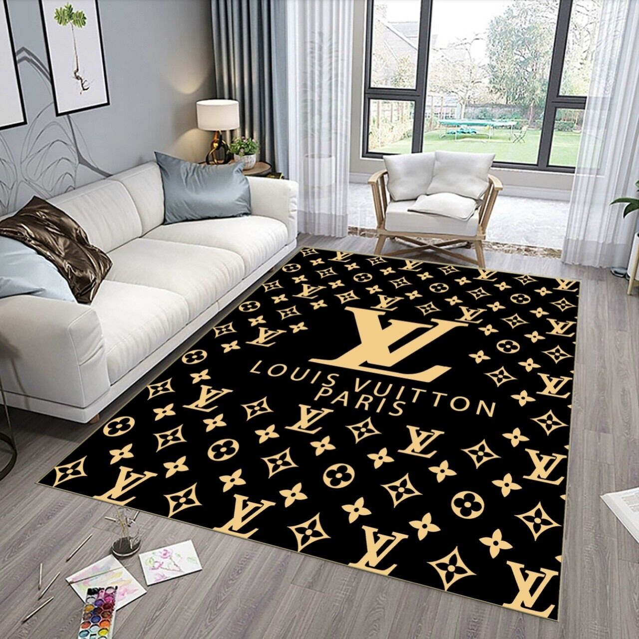Thảm trải sàn bali 1m6x2m3 nhiều mẫu
