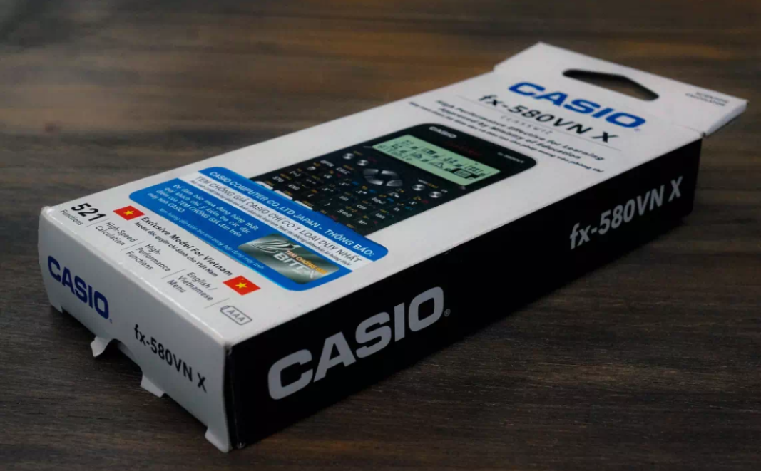 MÁY TÍNH CASIO FX 580VN X BẢN CAO CẤP