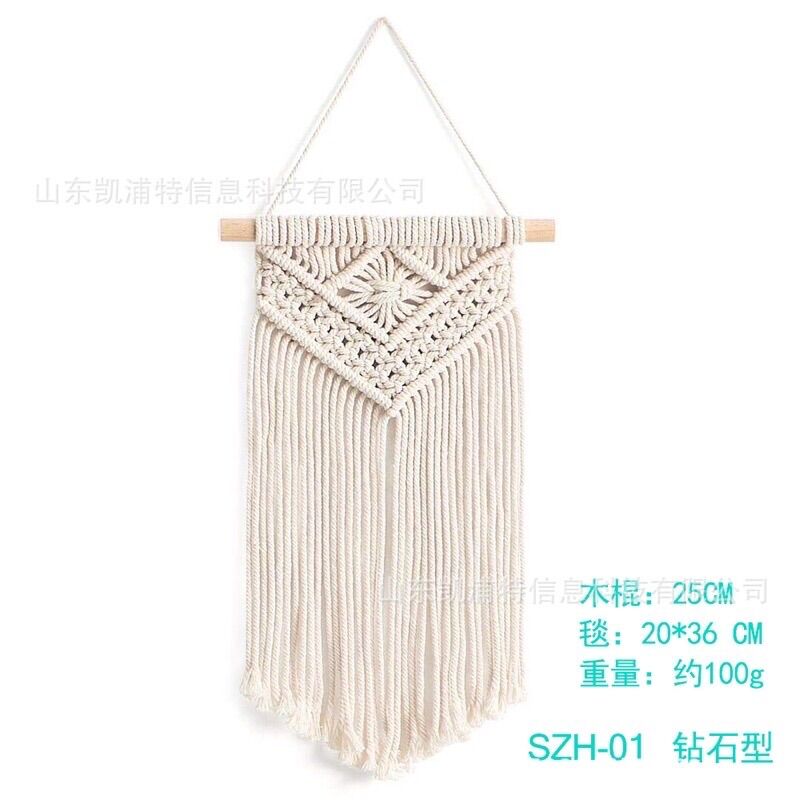 Mành treo tưởng macrame mini