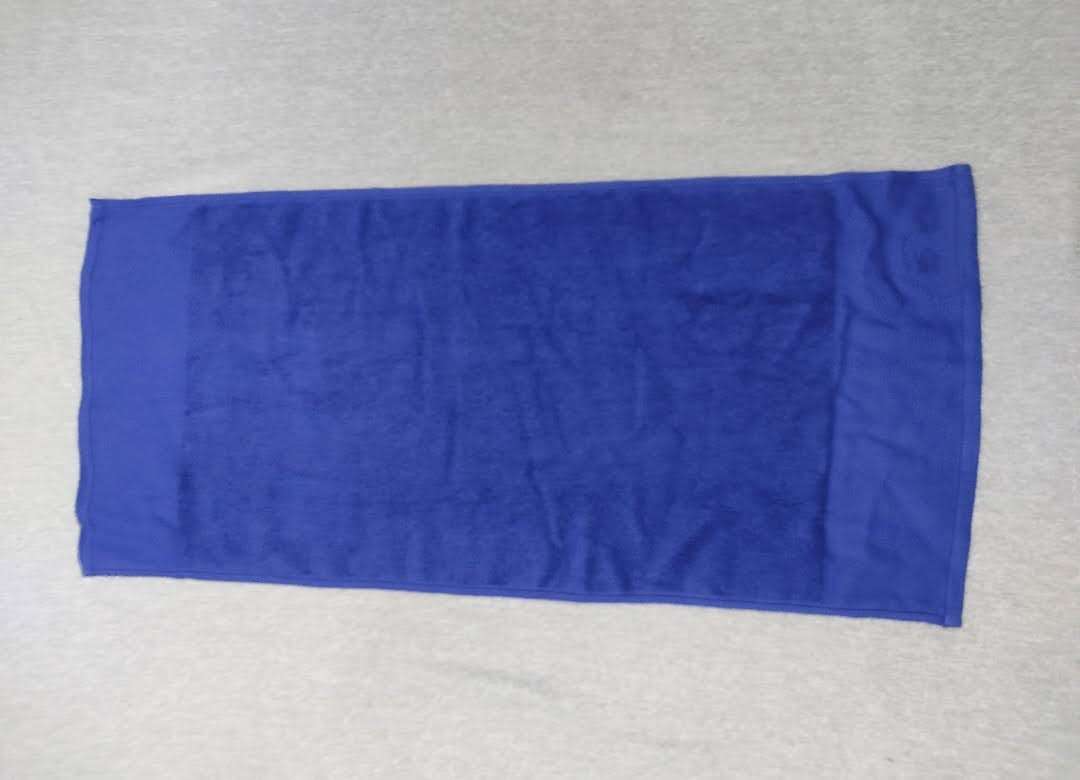 Combo of 5 Sea Blue Towels (Bath Towels)