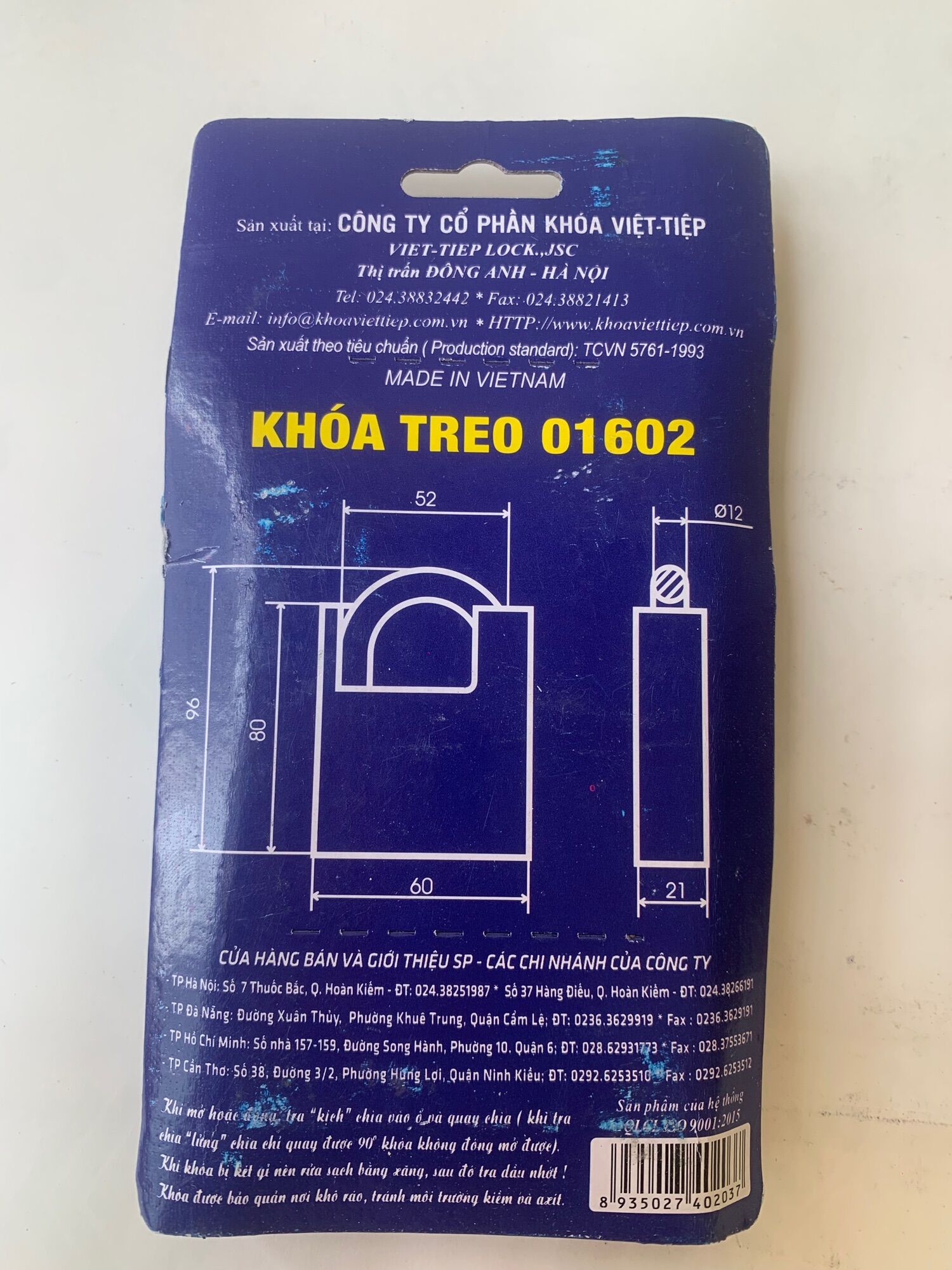 khóa việt Tiệp