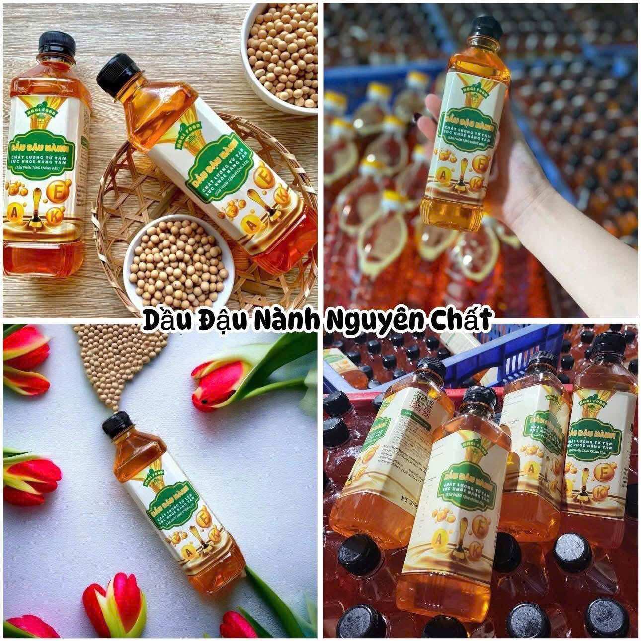 Dầu đậu nành 500g -1kg
