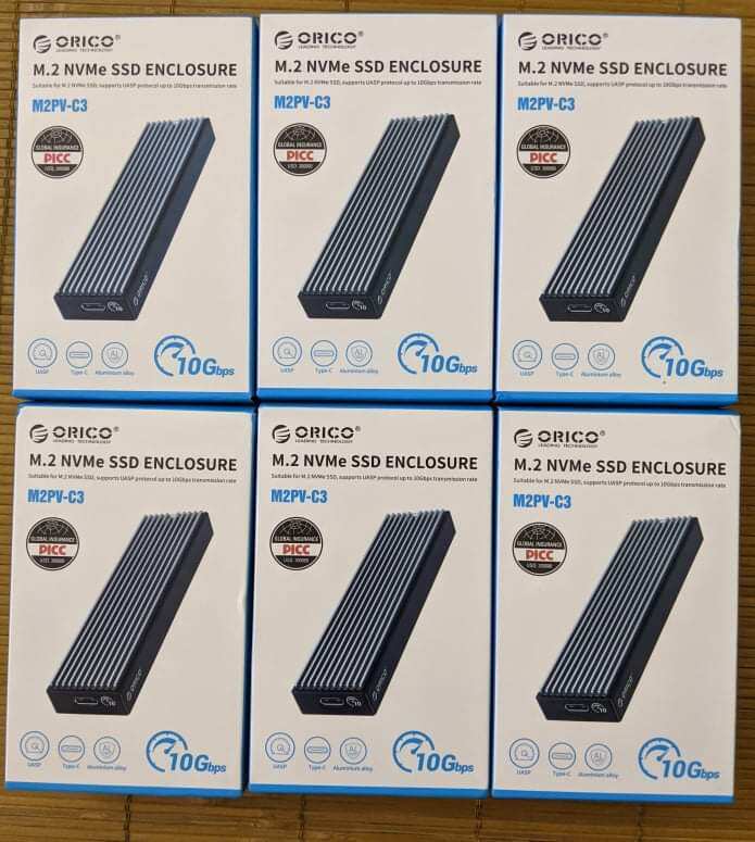 Box ổ cứng di động ORICO SSD M.2 NVme (M2PV - C3)