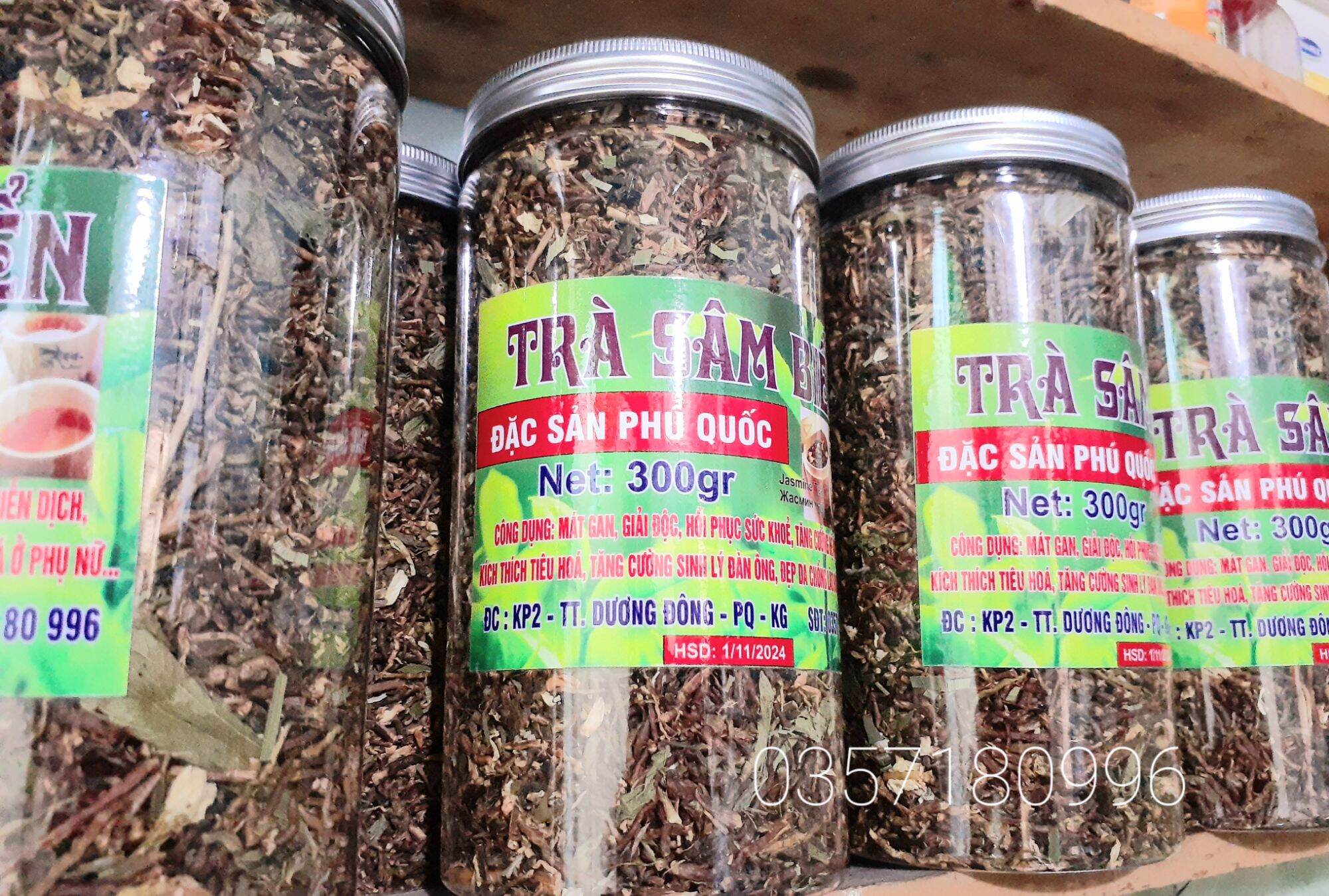 TRÀ SÂM BIỂN HỘP 300Gr (mẫu mới)