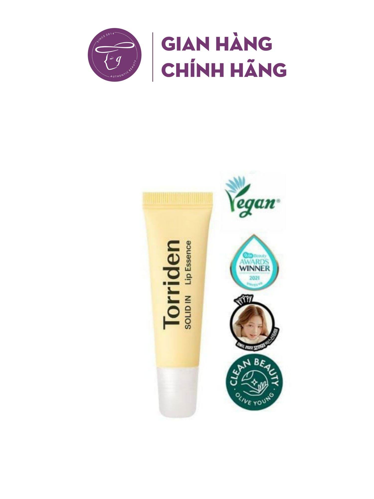Tinh chất dưỡng môi Torriden Solid in Ceramide Lip essence 11ml giúp môi mềm mại, căng mọng
