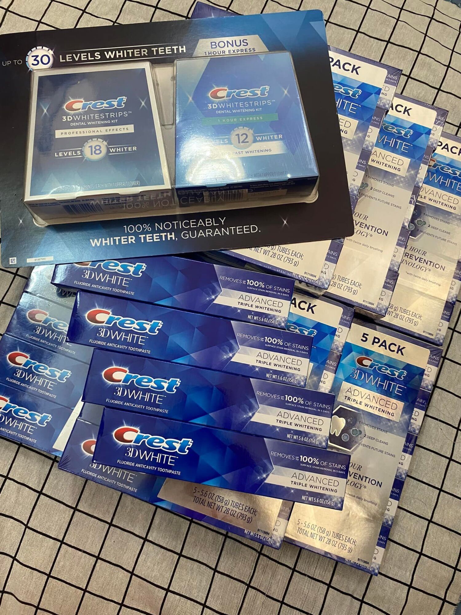 [Bill Mỹ 🇺🇸]  Kem đánh răng Crest 158 gram của Mỹ
