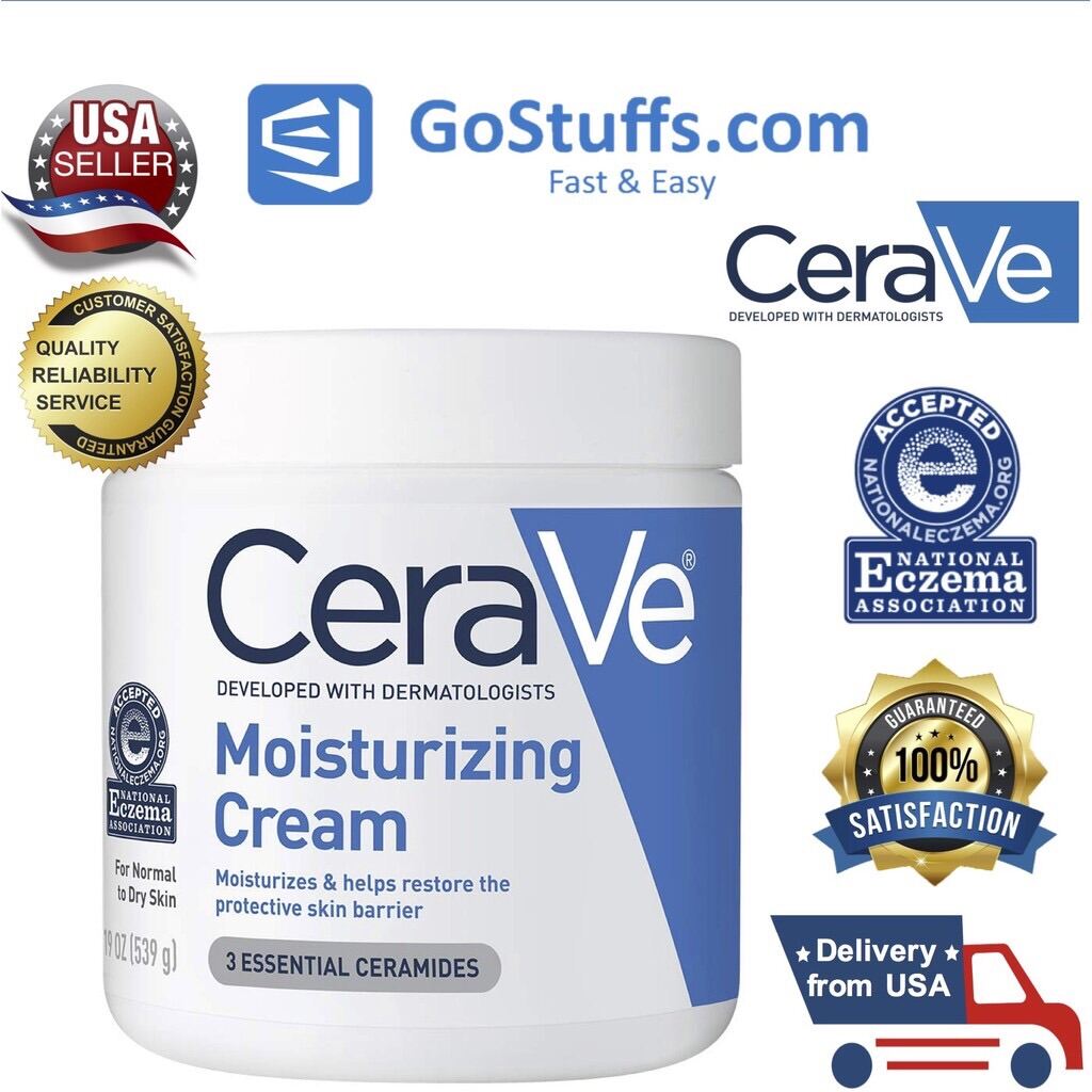 (Fullsize+Date Mới) Kem dưỡng ẩm CeraVe Moisturizing Cream Fullsize thumbnail