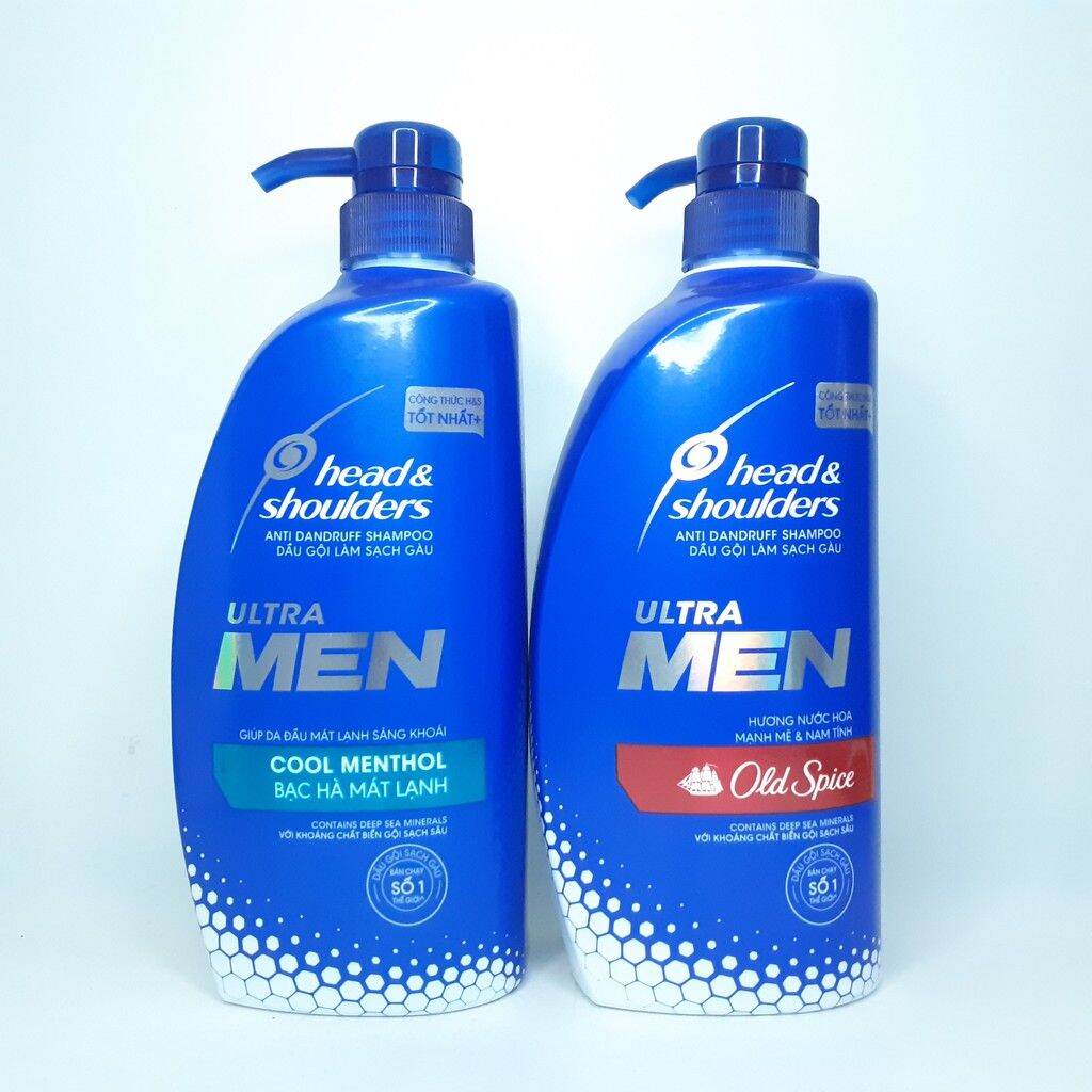 DẦU GỘI HEAD & SHOULDERS ULTRA MEN COOL MENTHOL