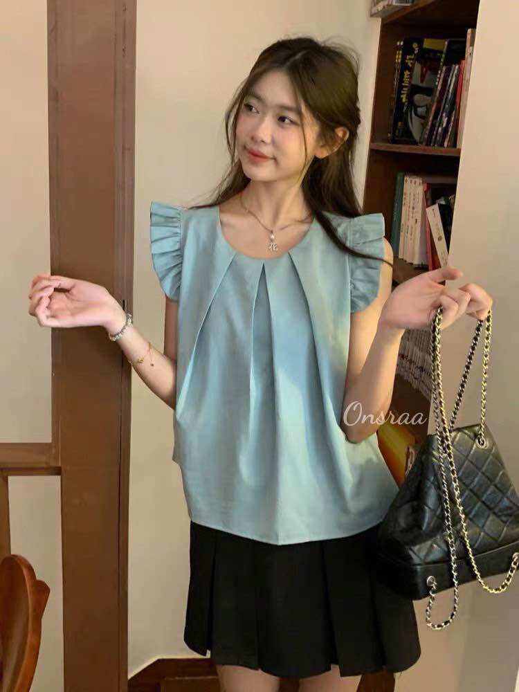 ☘ÁO XẾP LY ĐƠN GIẢN MÀ XINH🍀