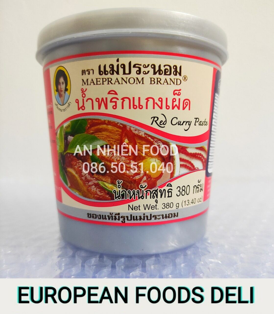 Gia vị cà ri đỏ thái lan hộp 380gram