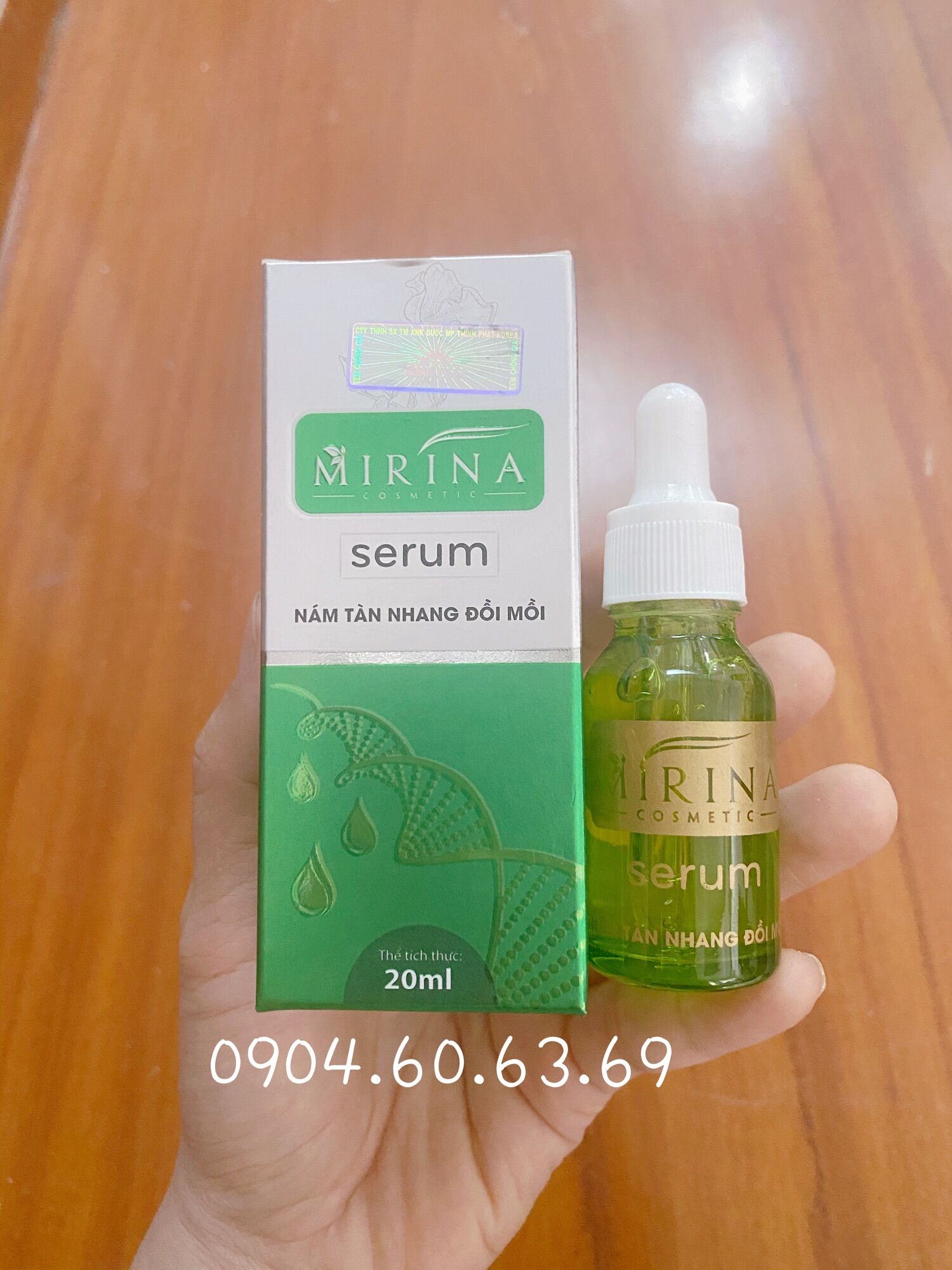 Serum MIRINA Nám Tàn Nhang Đôi Mồi 20ml