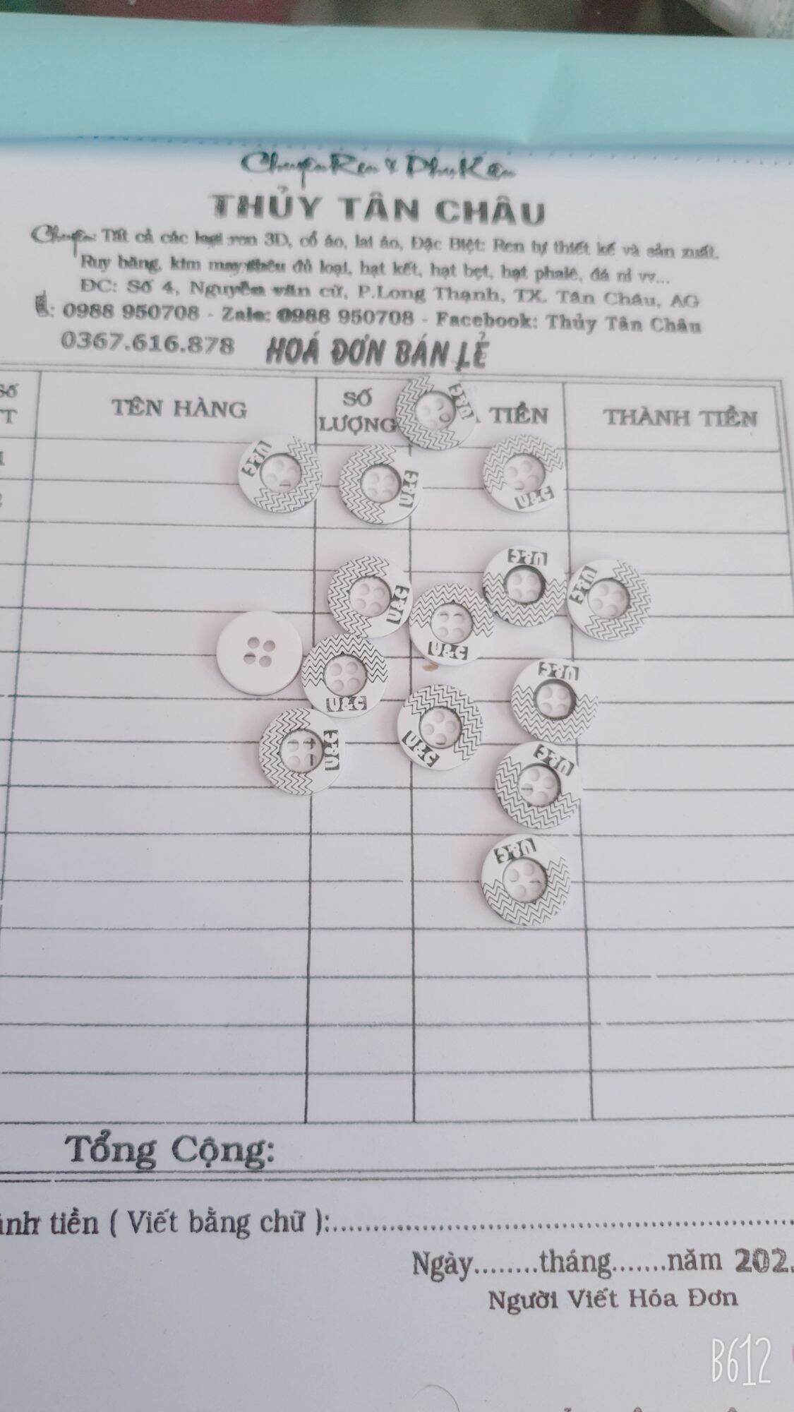 COMBO NÚT SƠ MI KIỂU 12mm ( 2 mẫu 100 nút)