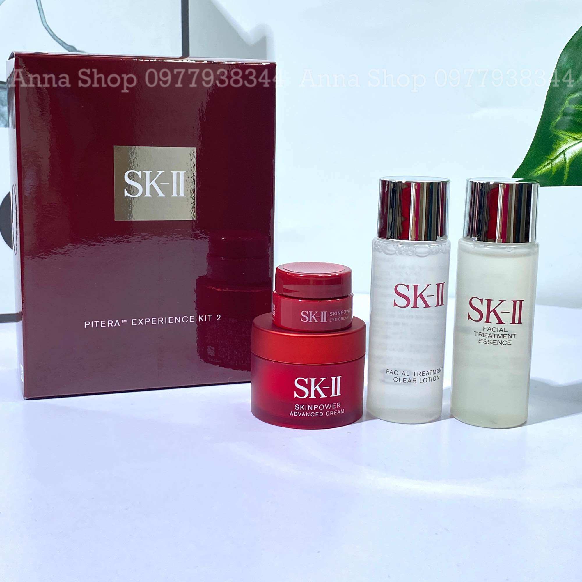 Set Mini 4 Món SKII Nội Địa Nhật, Kit 2, Gồm Nước hoa hồng, Nước thần, Kem Skinpower, Kem Mắt Mẫu Mới