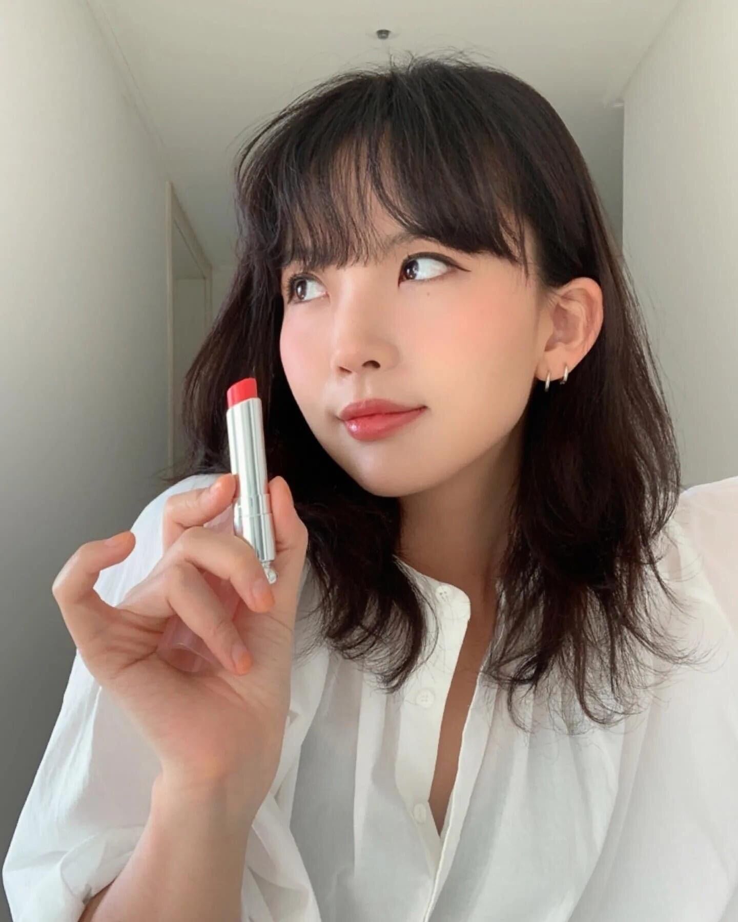 Son dưỡng Đior 015 đỏ cherry mẫu mới 2021