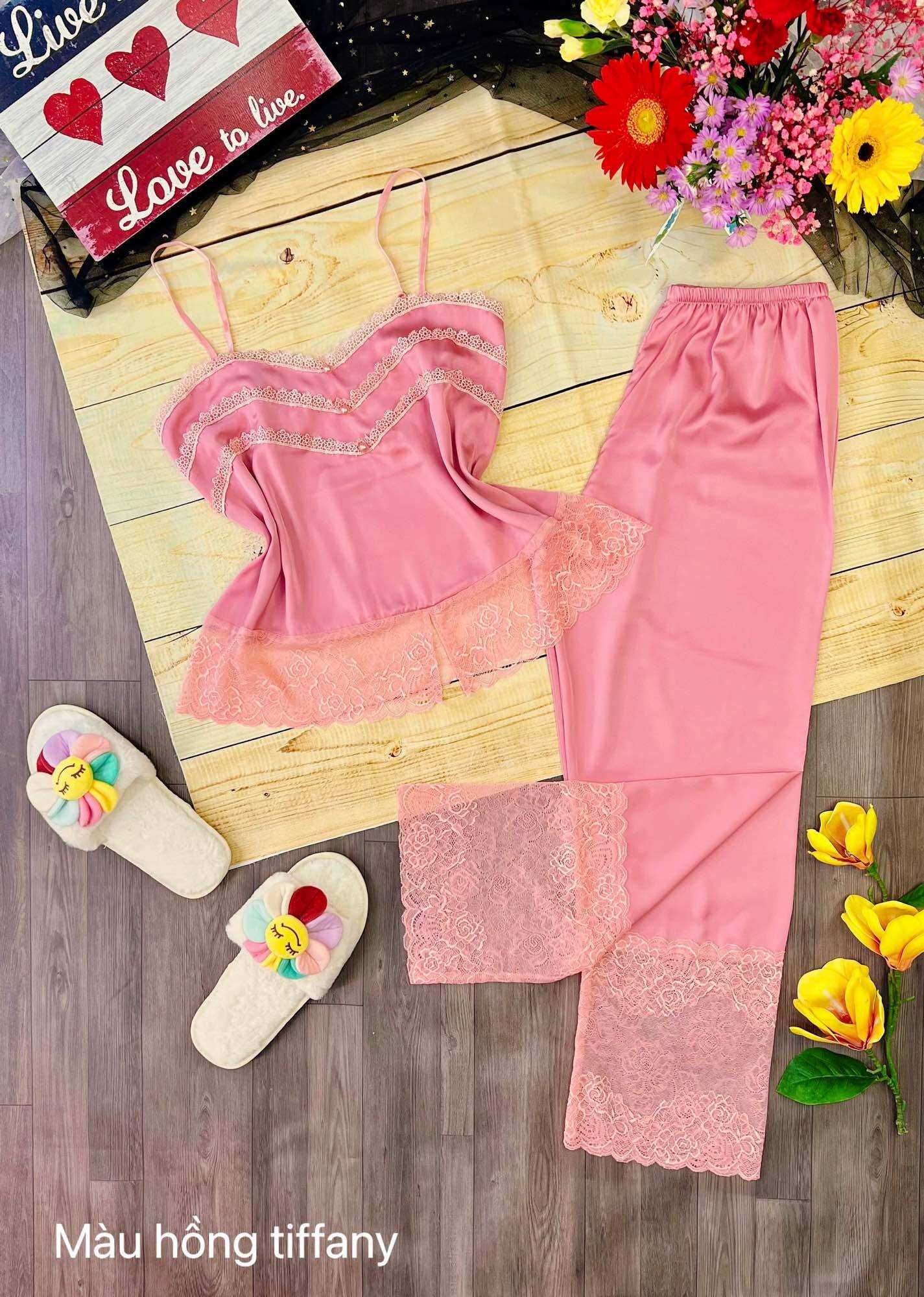 Đồ lụa 2 dây cao cấp