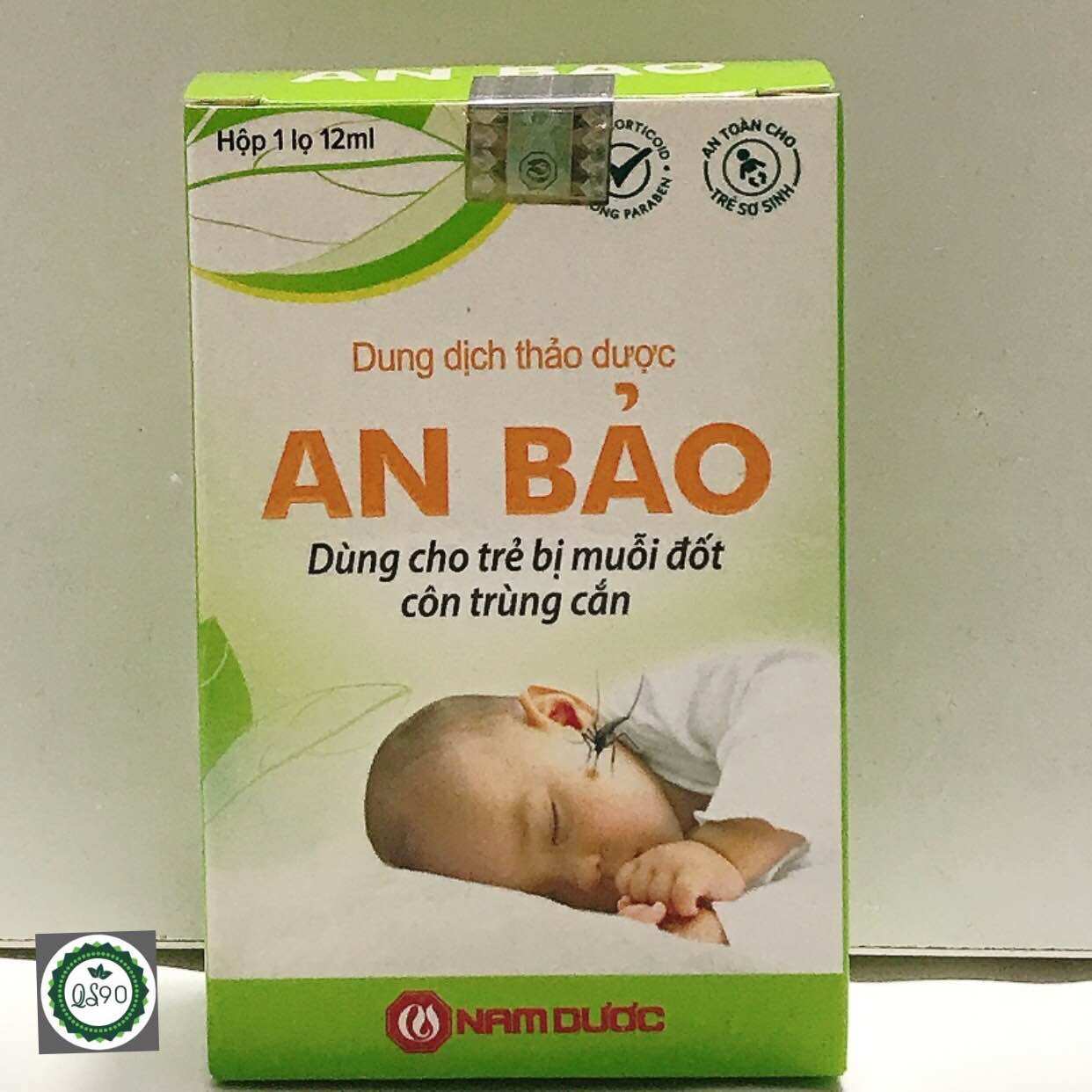 Dung dịch thảo dược lăn muỗi đốt An Bảo 1 chai 12ml