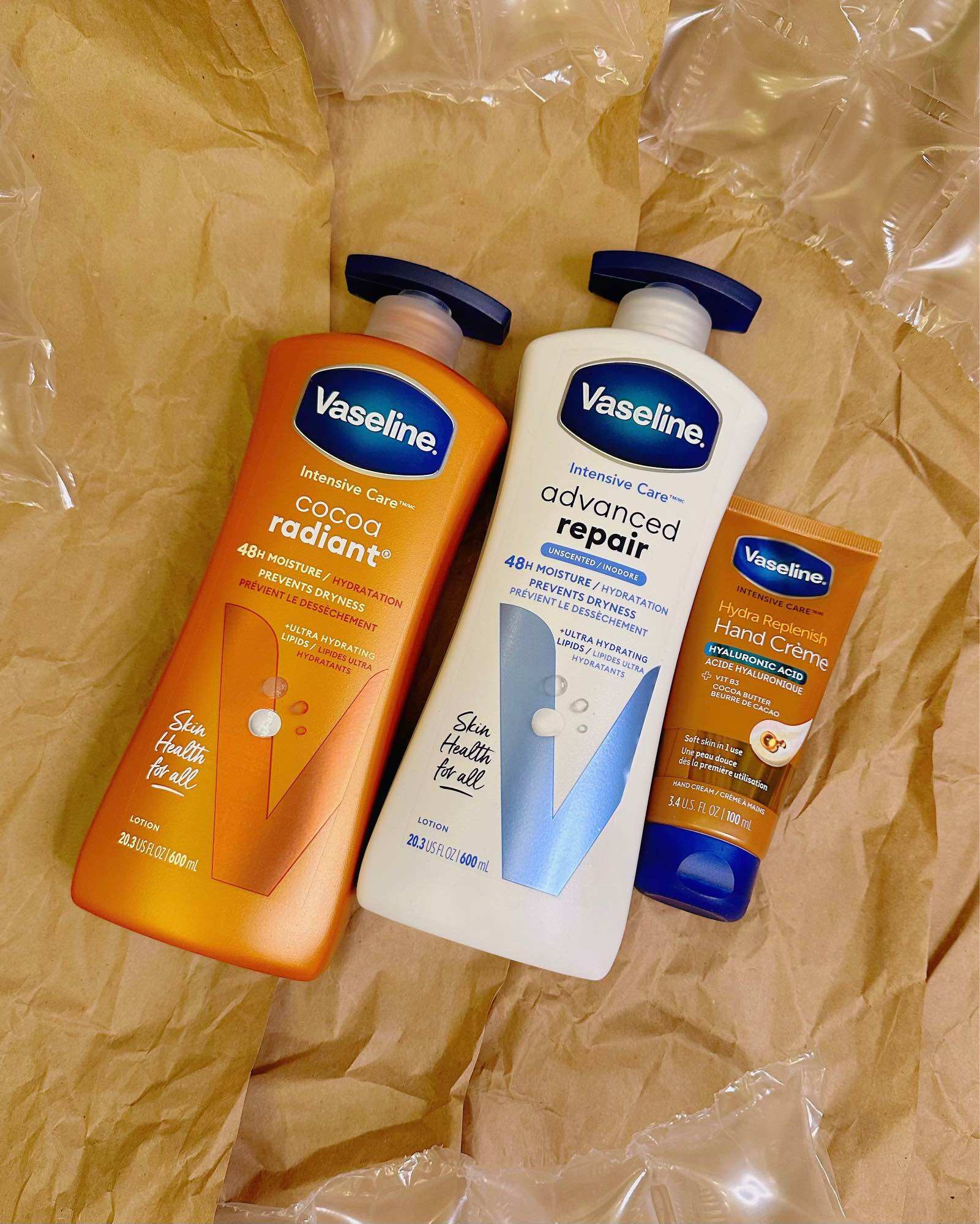 Kem Dưỡng Da Tay Vaseline Intensive Care (Bản Mỹ 🇺🇸) 100ml (1 Pack)