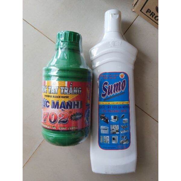 Combo sumo 700g và 702 500ml tẩy rửa lốc máy đầu nòng