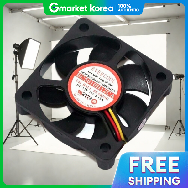 Slim Black 50 X 10 mm Small Case Fan Giá 348,000 Đồng*Miễn phí vận chuyển