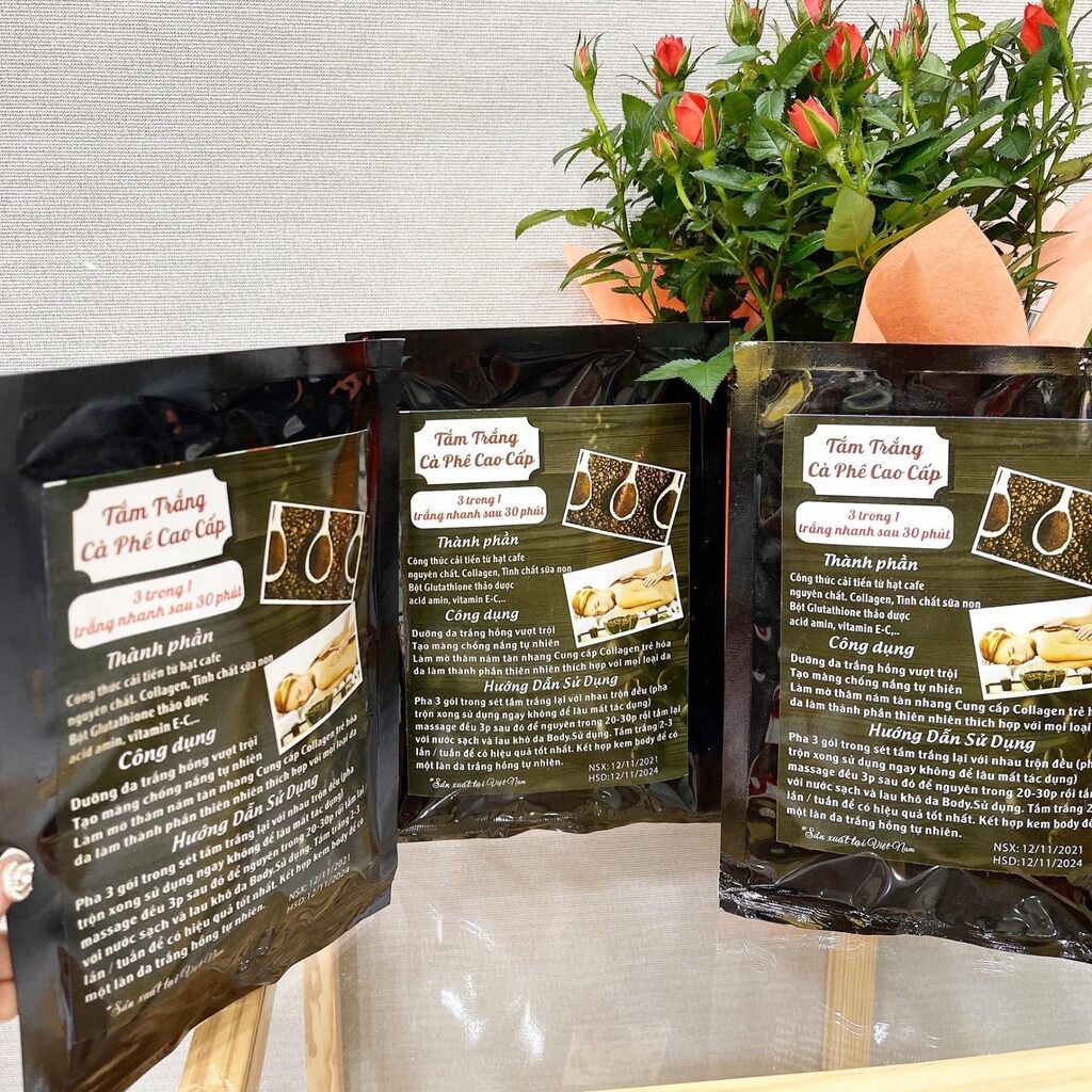 Tắm trắng cafe cao cấp
