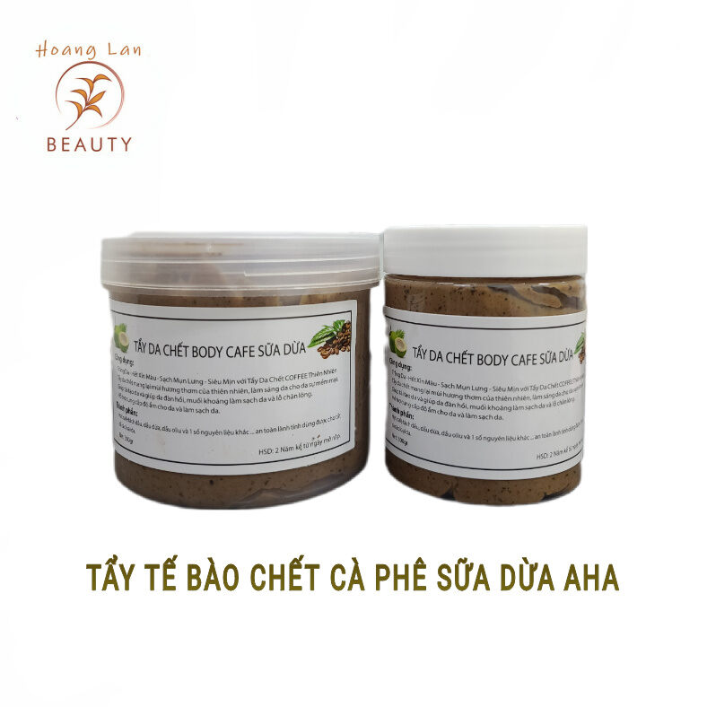 TẨY TẾ BÀO CHẾT SỮA DỪA HŨ 500GR