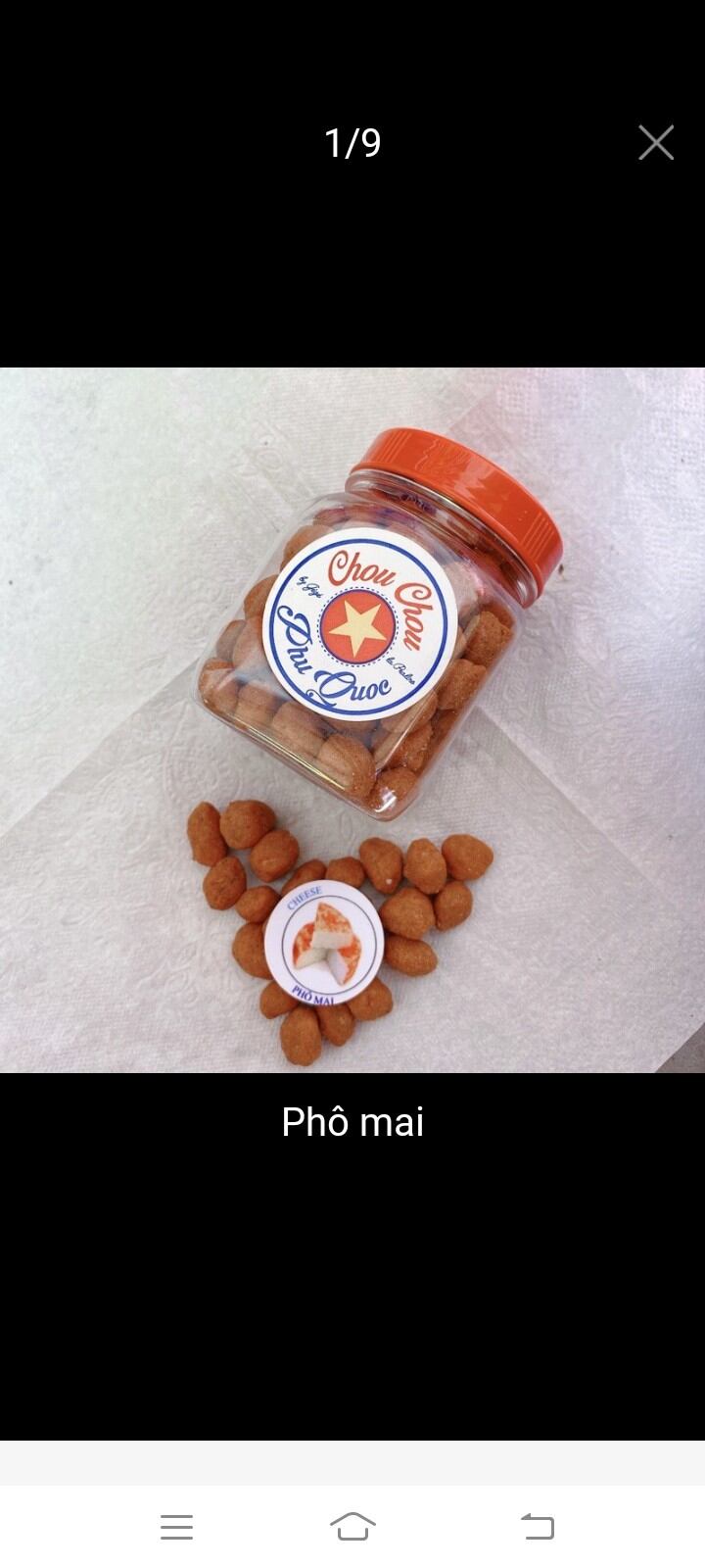 đậu phộng chouchou