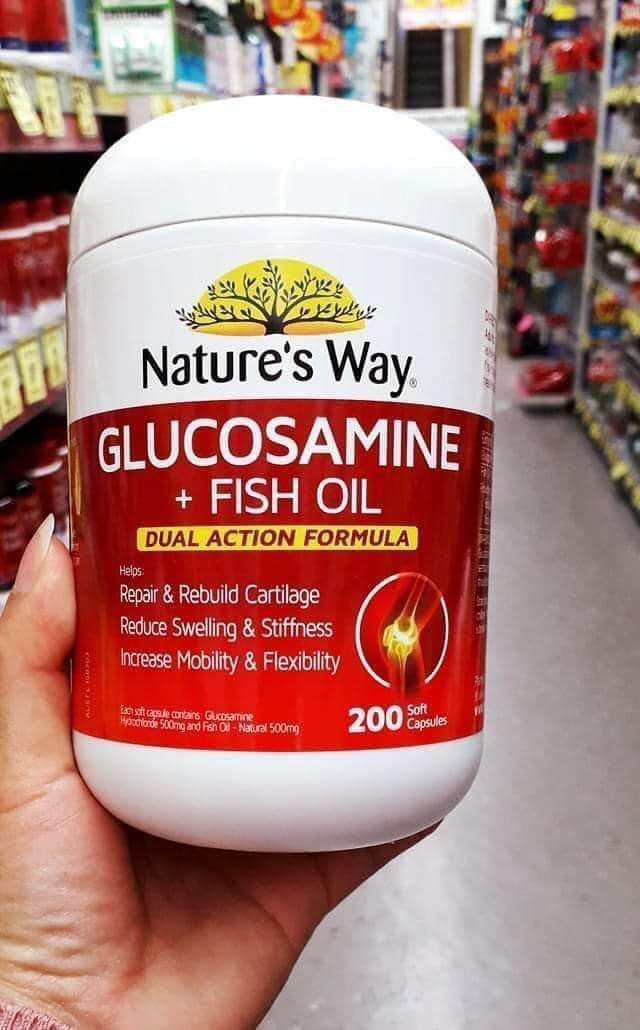 Nature s Way Glucosamine & Fish Oil