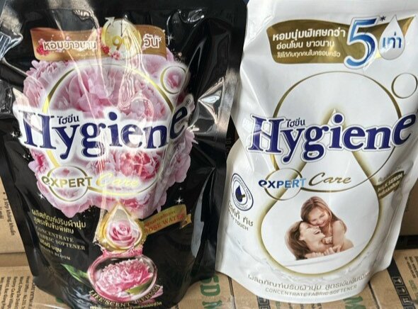 [12_XAV] Nước xả vải Hygiene túi 1150ml, hàng Thái Lan hương thơm cả ngày