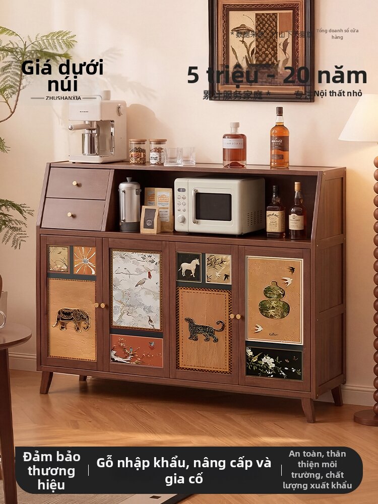 ZHUSHANXIA | Tủ Buffet Phong Cách Cổ Điển