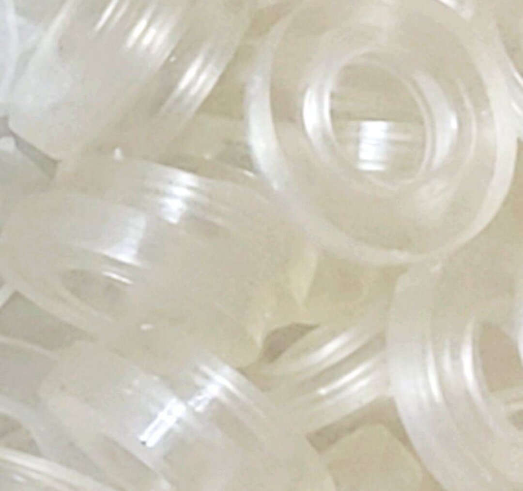 Lông đền cao su trắng mềm 8ly x20x10.cái