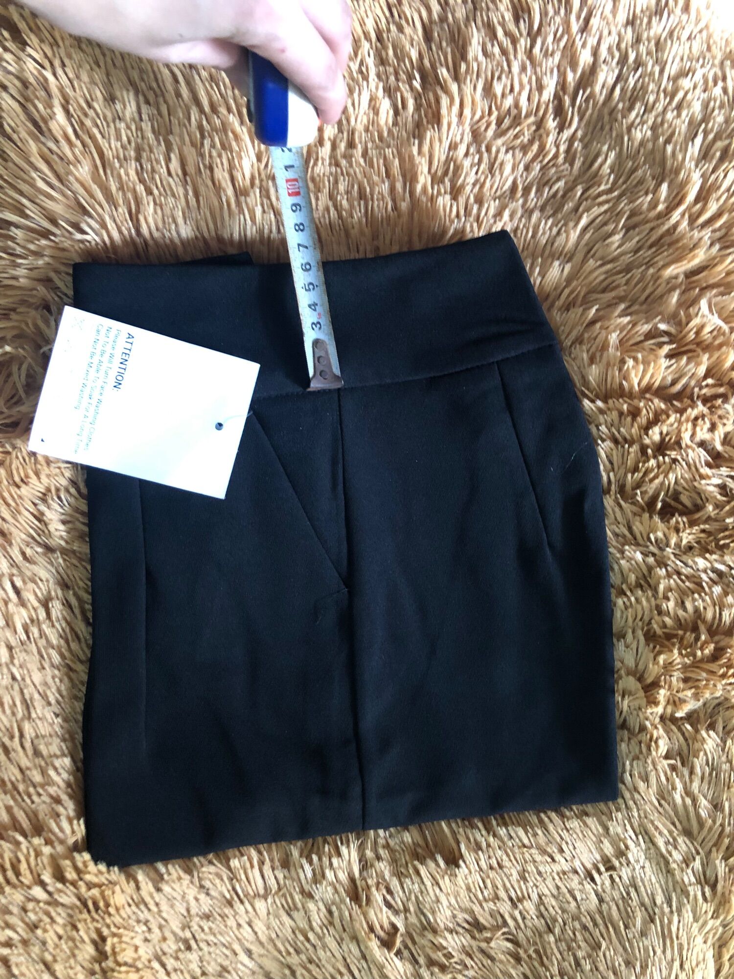 Quần baggy ống đứng cạp lệch
