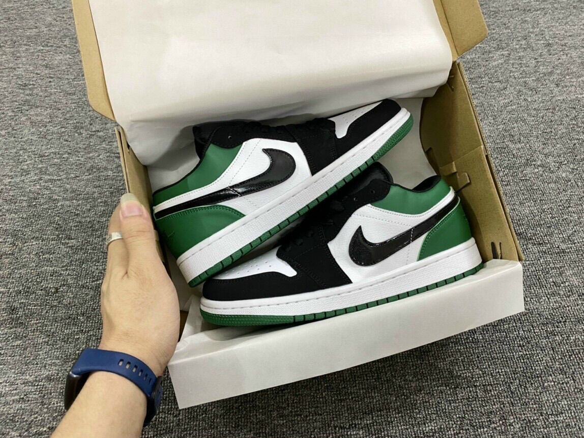 Giày Jd1 cổ thấp green unisex