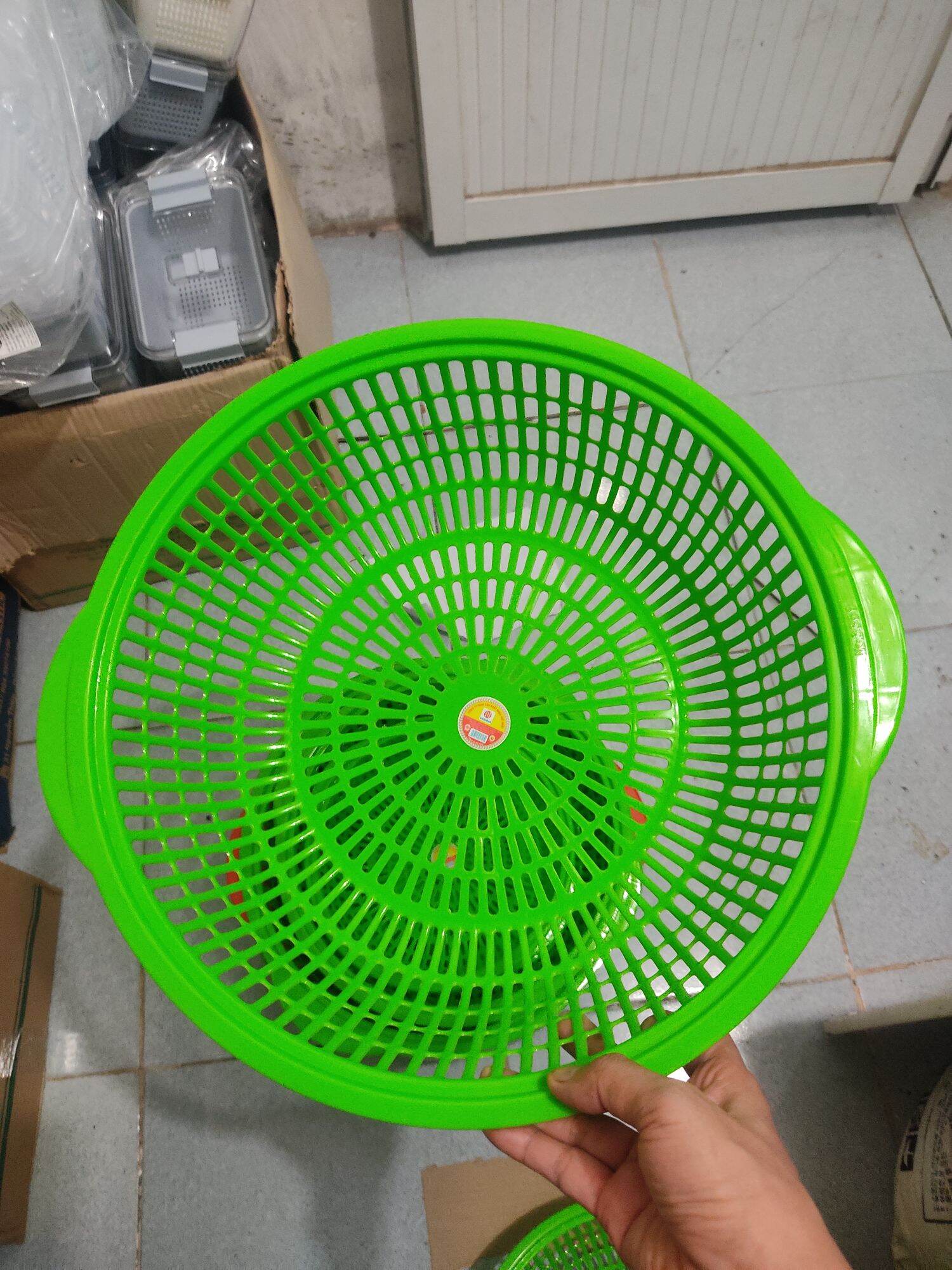 Rổ rửa rau đựng hoa quả có 3 size lựa chọn hàng Cao cấp việt nhật