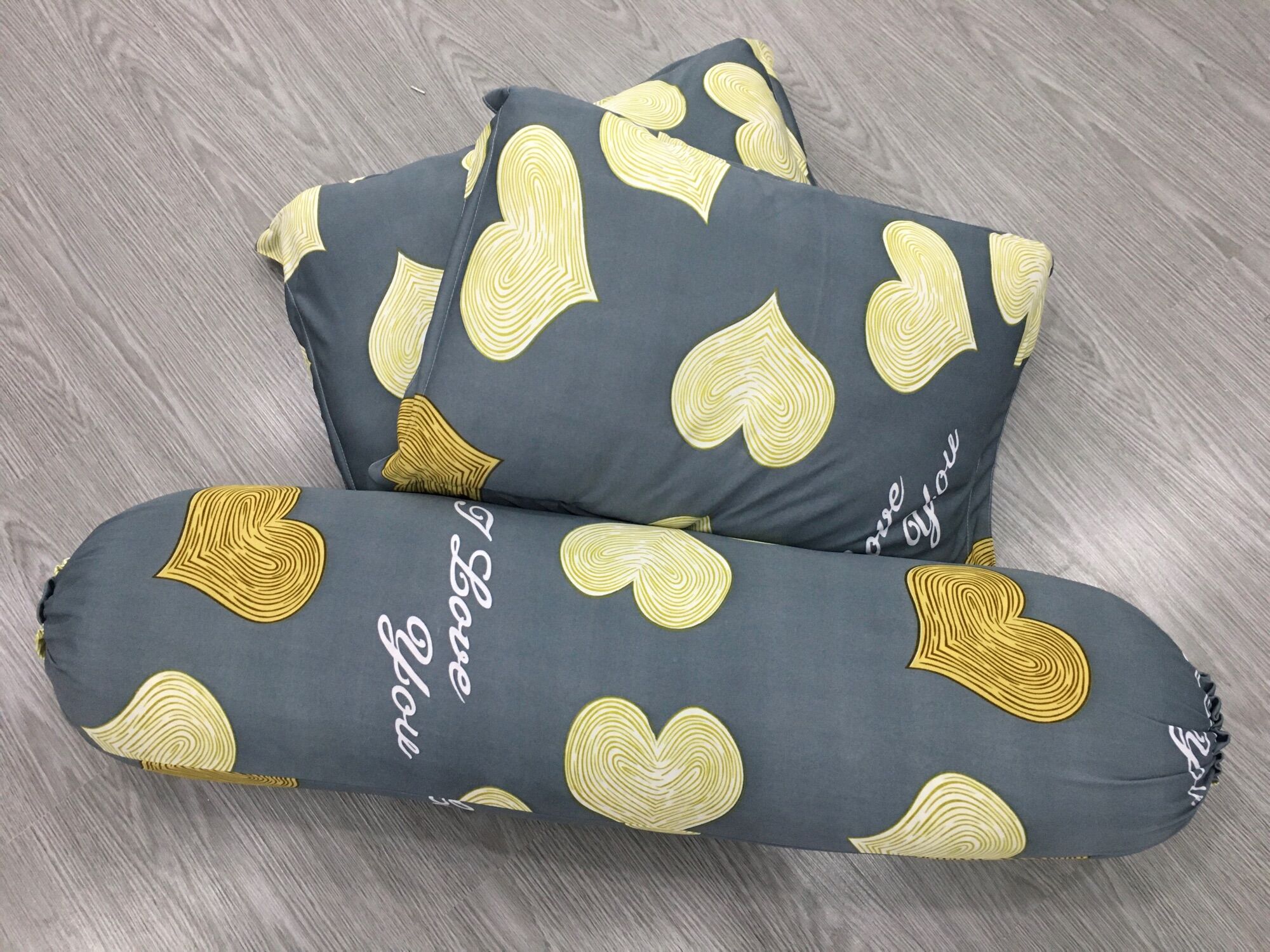 COMBO VỎ GỐI NẰM - VỎ ÔM THUN LẠNH HÀN QUỐC