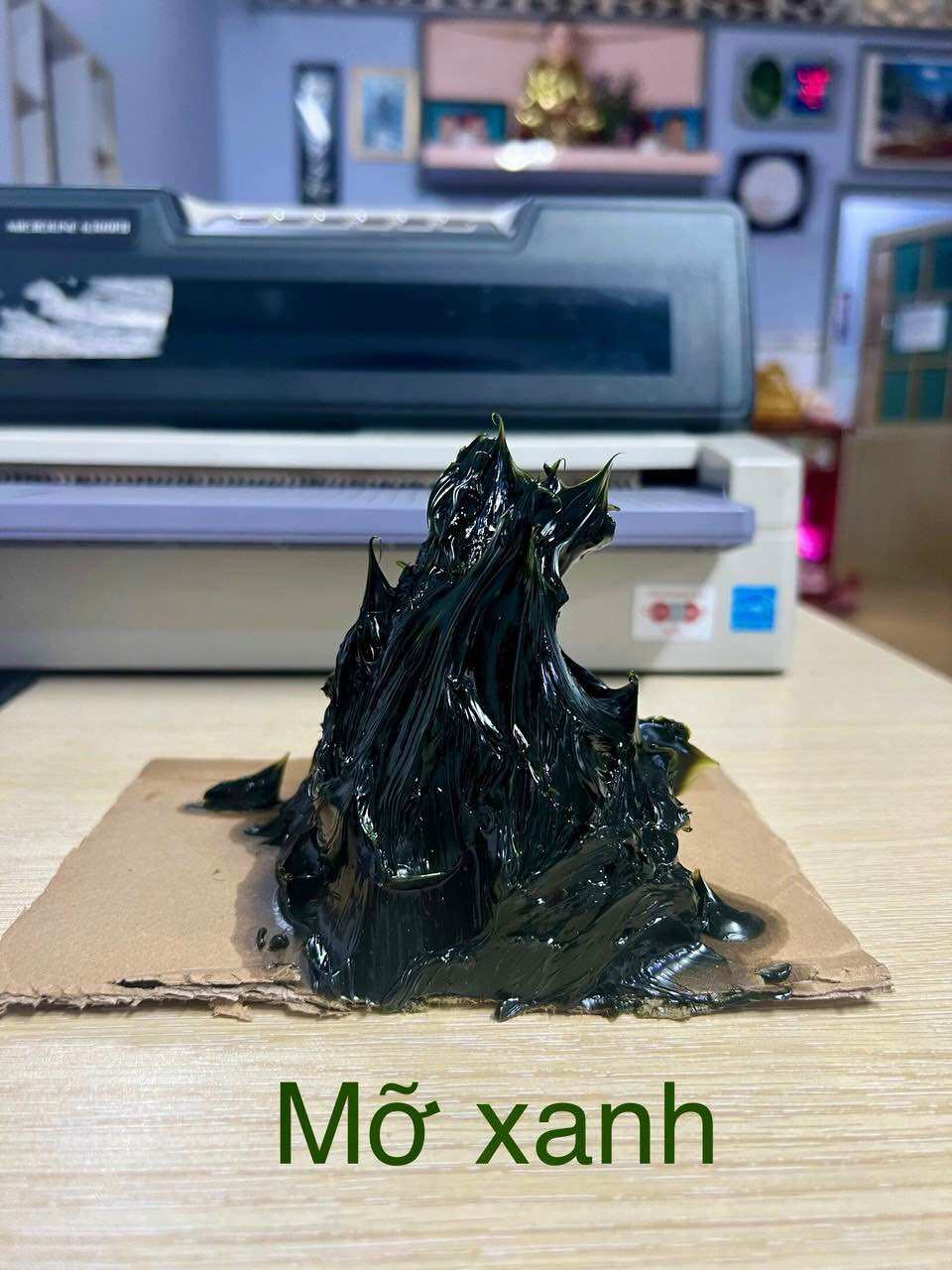 Mỡ bò bôi trơn màu xanh bịch 1kg