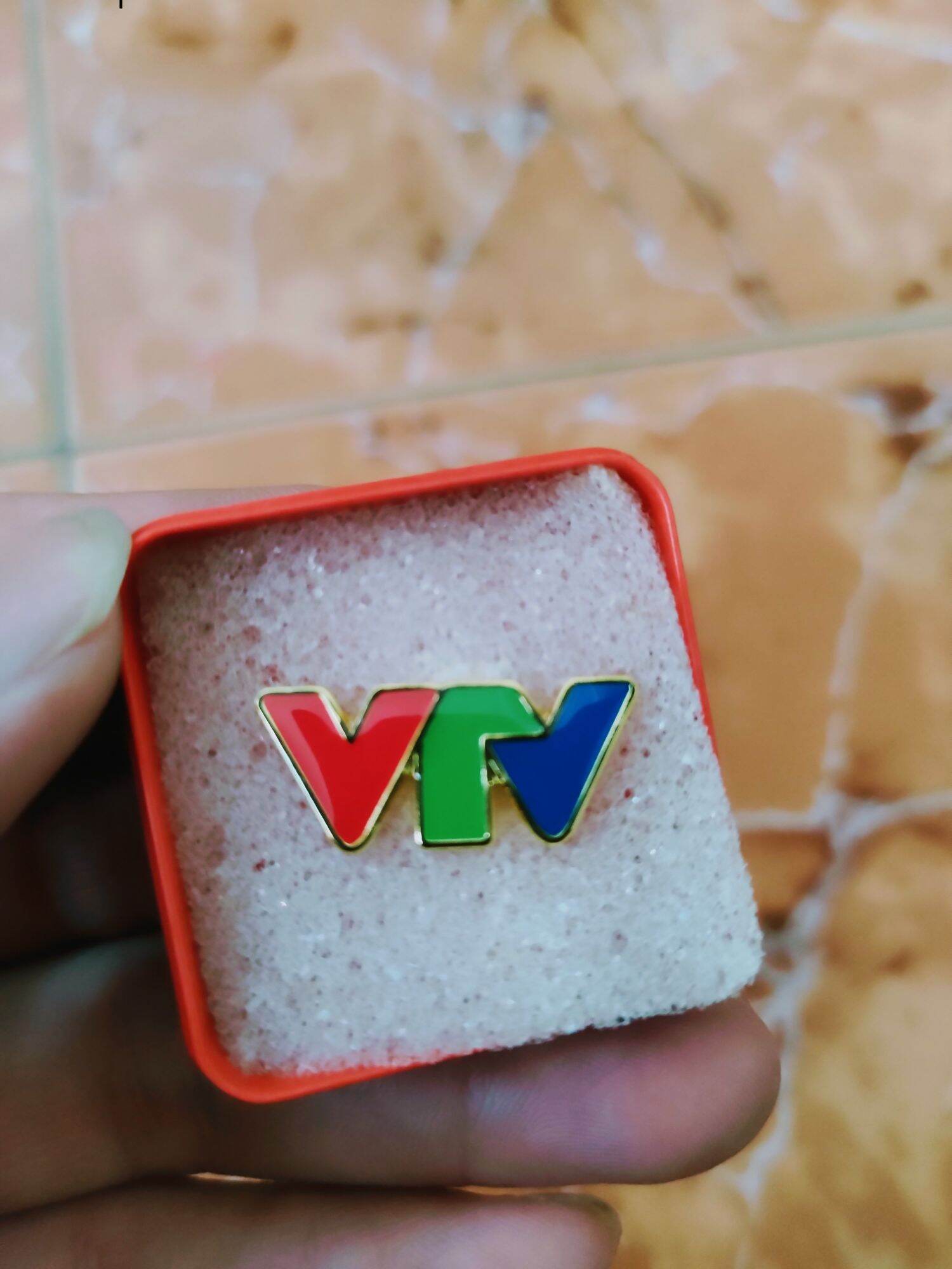 Huy hiệu VTV, pin cài áo Đài truyền hình Việt Nam