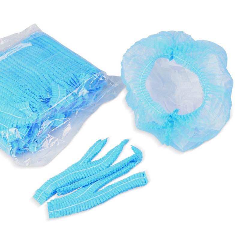 Nón y tế trùm đầu phun xăm