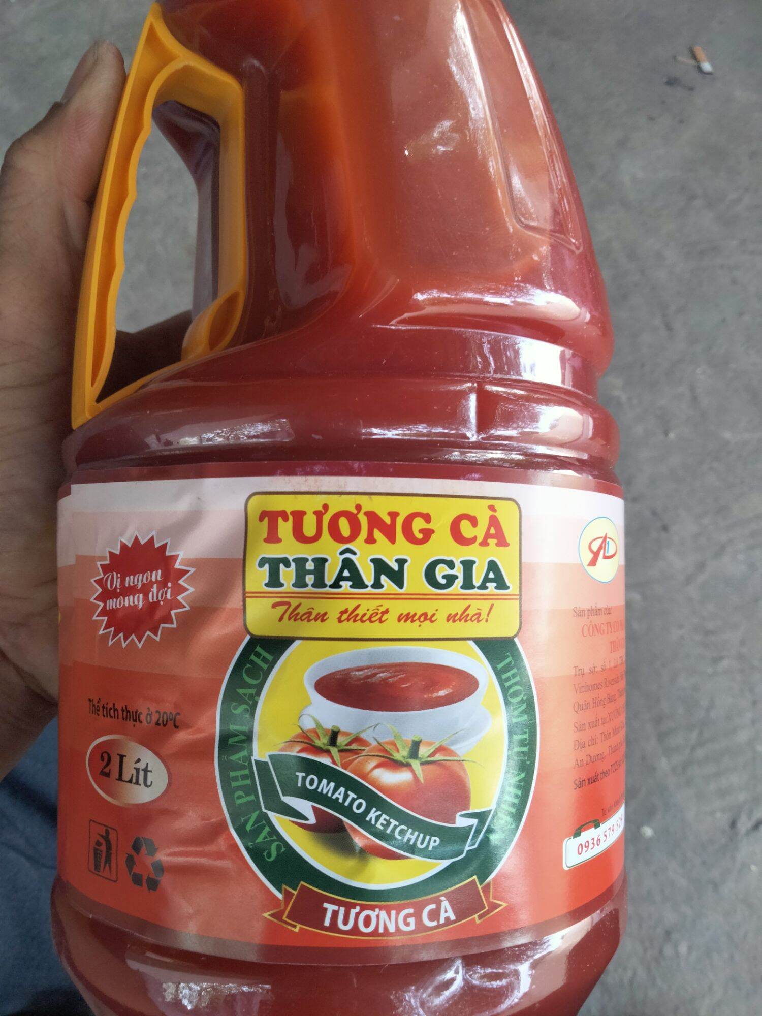 Tương cà Thân Gia can 2 lít
