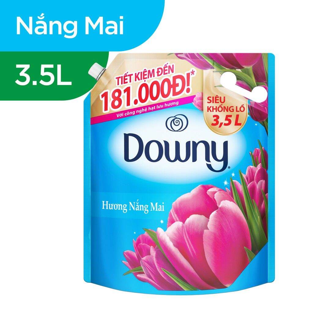 (Combo of 4 Bags) Downy Fabric Softener 3L Perfume Scent